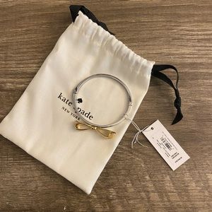 Kate spade gold bow bracelet